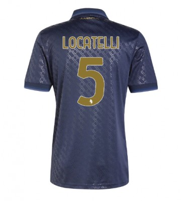 Juventus Manuel Locatelli #5 Tredjetröja 2024-25 Kortärmad